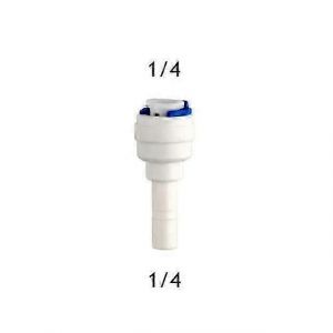 Multiple Type RO Raccord d'eau Mâle Femelle Fileté 1/4 3/8 Raccord droit POM Tuyau PE Tuyau Connecteur Filtre à eau Pièces - Neuf