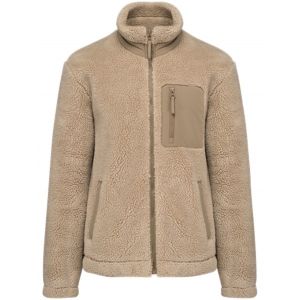 Veste En Sherpa - Unisexe - Pat604 - Beige Sable Wet Sand - Neuf