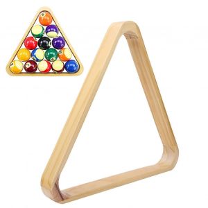 Ball Rack Triangle, Table De Billard De Billard En Bois Robuste Pour Jouer Au Snooker Ou Pool De Billard Boule - Neuf