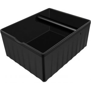 KAL-Boîte À Café À Expresso -Récipient En Acier Inoxydable Pour Porte-Tamis -Récipient À Café Avec Barre De Frappe Et Fond En Caoutchouc Antidérapant -Absorption Des Chocs Et Boîte À Café Italienn - Neuf