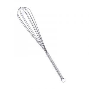 Fouet À Ressort En Acier Inoxydable (17,8 Cm), Fil Épais En Acier Inoxydable Et Manche Robuste, Fouet À ?ufs, Pour Cuisiner, Remuer, Remuer, Fouetter - Neuf