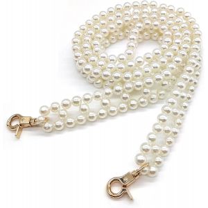Perle Sac à main de la Chaîne de Sac d'Épaule de la Chaîne de Sac à main de la Chaîne Chaîne de Métal pour Sac à main Sac de Remplacement de la Chaîne de Sac d'Accessoires de Bracelet - Neuf