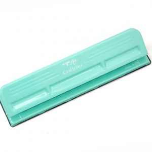 Chenquansarl-Perforatrice 11 Orifices Pour Planners, Agendas Ou Carnets De Disques Pour Scrapbooking Et Loisir Créatif | Perfore Jusqu'à 3 Feuilles De 90 G/M2 | Dim.Approx. 32 X 9 X 5 Cm - Neuf