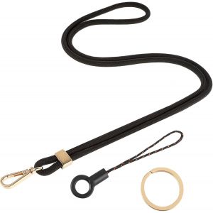 Cordon Tour Cou Pour Cl&eacute;s, Cordon De Cou Cordon Tour De Cou Original Minimaliste Design Porte Badge Lani&egrave;re Nylon Lani&egrave;res Porte Badge Avec Anneau En M&eacute;tal Pour Cl&eacute;s T&eacute;l&eacute;phone Portable - Neuf