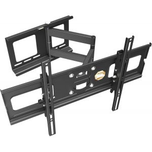 CHECARZHN--NO1-Support Murale Tv 40-75"" Pouces (102-191Cm), R05 Support Tv Mural Orientable Inclinable Écran Plat Vesa 300 X 200-600 X 400 Noir - Neuf