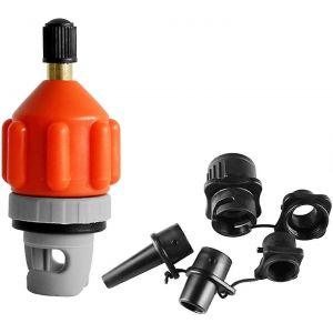 Adaptateur De Valve D'air, Adaptateur De Pompe De Sup Pour Bateau Gonflable Avec Buse, Adaptateur De Pompe De Sup Multifonction, Convertisseur De Valve D'air Pour Stand Up Paddle Boa - Neuf