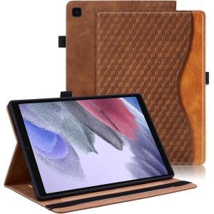 Coque Pour Samsung Galaxy Tab A7 Lite 8.7 Pouce 2021 Sm-T220/T225 Housse Cuir Pu Etui De Protection Avec Support Fonction Samsung Tab A7 Lite Pochette Case - Brun - Neuf