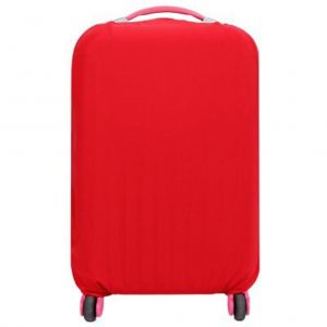 Housse de protection élastique de qualité supérieure pour valises de 22 à 24 pouces ¿ Sac de protection rouge, anti-poussière et anti-rayures - Neuf