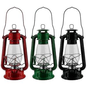 Lanterne Tempête Vintage D'extérieur À Pétrole De 10 Pouces, Lampe De Camping À Kérosène Et À Paraffine - Neuf