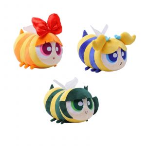 La Police Les Filles Jouet De L'abeille En Peluche, Jeu De - De 7,9 Pouces Animal Mignon En Peluche Trio Pour Des Cadeaux D'anniversaire Et De Partie D&eacute;coration - Neuf