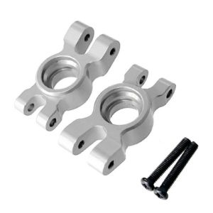Composants de coupelle de roue arri&egrave;re pour pi&egrave;ces de voiture MJX Hyper Go 1/14 RC (argent) - Neuf