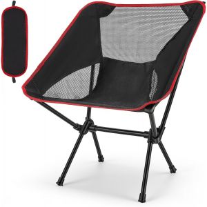 Ulteronixshop-Chaise Pliante Camping, Portable Leger Pliant Pliante Exterieur De Plage Pliable Chaises Pour L'ext&eacute;rieur, Pique-Niques Et Peche, Sac Inclus - Neuf