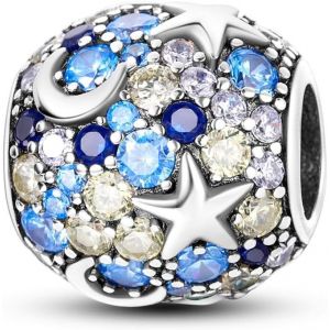 Eryi-Breloque « Love And Heart » En Argent Sterling 925 Pour Femme - Pour Bracelets Et Colliers Européens - Neuf