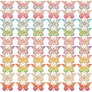 Kal-Kit De Bijoux En R&eacute;sine Avec Pendentifs Papillons 60 Couleurs Pour Bracelets Colliers Boucles D'oreilles Fabrication De Bijoux Bricolage - Neuf