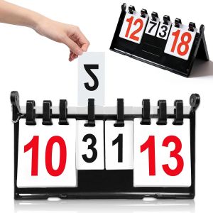 Acdsgd-Tableau De Points, Tableau D&iquest;Affichage Comp&eacute;tition Sportive, Compteur De Points 4 Chiffres, Pour Tennis De Table, Badminton, Basket-Ball, Volleyball, Handball, Boxe - Neuf