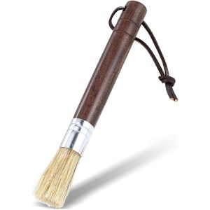 JGD-Brosse de nettoyage pour machine &agrave; caf&eacute; en poils naturels Barista Brosse &agrave; caf&eacute; Accessoires avec poign&eacute;e en bois Porte-filtre ergonomique Accessoires pour moulin &agrave; caf&eacute; Machine &agrave; expresso - Neuf