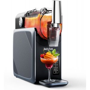 NouvelHorizonstore-Machine &agrave; Slush, Pas besoin de glace, Machine &agrave; Slushie de 2L pour la maison avec autonettoyage, 5 programmes pr&eacute;r&eacute;gl&eacute;s, Slushie congel&eacute;s, Margaritas, Frapp&eacute;s, Milkshake (S1.2 Vers - Neuf