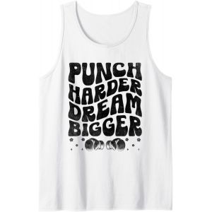 Jgd-Punch Harder Dream Bigger Boxer Sports Force Gym Boxe D&eacute;bardeur - Neuf