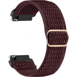 Kal-Bracelet De Montre &Eacute;lastique En Nylon - 16 Mm, 18 Mm, 19 Mm, 20 Mm, 22 Mm - Bracelet De Rechange Sport R&eacute;glable Et Respirant Pour Homme Et Femme - Neuf
