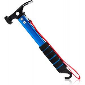 Eryi-Marteau De Tente Marteau De Camping En Aluminium Léger Marteau De Piquet De Tente Multifonctionnel Pour Camping Randonnée Jardinage Bleu - Neuf
