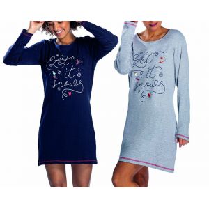 Pyjama Coton Melissa Brown Alpes Liquette Pack De 2 - Neuf