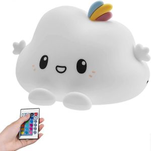 Veilleuse Pour B&eacute;b&eacute;,Veilleuse De Chambre &Agrave; T&eacute;l&eacute;commande,Veilleuse Pour B&eacute;b&eacute; Rechargeable Par Usb - Neuf