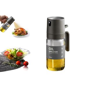 Vaporisateur D'huile D'olive 250 Ml En Verre, Ustensile De Cuisine Id&eacute;al Pour La Cuisson, La P&acirc;tisserie Et Le Barbecue. - Neuf