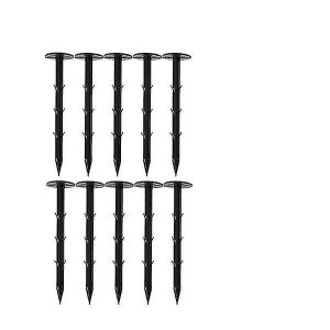 10 Pcs Pp Jardin Piquets De Tente L&eacute;gers Robustes Pour Camping Randonn&eacute;e Canop&eacute;e Jardinage Voyage (Kui) - Neuf