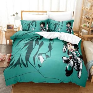 Parure De Lit My Hero Academia, Housse De Couette Confortable, Motif Dessin Anime Japonais, Pour Lit Simple, Double, Queen Size, Twin, Full Size, Pour Adolescents - Neuf