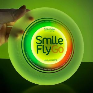 KAL-Disque Volant,16M De Couleurs Rgb 60 Led, &Eacute;clairage Dynamique Lumineux,Doux,Ipx7 &Eacute;tanche Flottant,Premier Choix Pour Les Jeux De Plage De Piscine,Cadeau Jouet Pour Gar&ccedil;on/Fille/Adolescent/Enfant, - Neuf