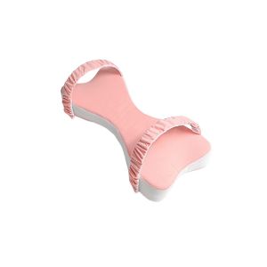 Coussin De Sur&eacute;l&eacute;vation Des Jambes Pour Dormir Sur Le C&ocirc;t&eacute; Avec Sangle - Rose, Soutient L'alignement De La Colonne Vert&eacute;brale Et Le Confort Des Articulations - Neuf