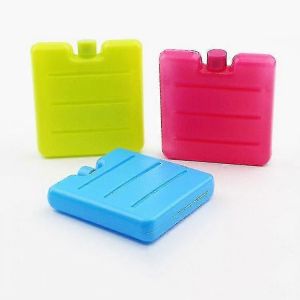 3pcs Petit Mini Cong&eacute;lateur Blocs De Glace Packs Pour Sacs Cool Bo&icirc;te &Agrave; Lunch Camping Pique-Voyage Caravane-Couleur: Vert - Neuf