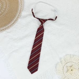 Uniforme Japonais Jk Avec Bandes Élastiques,Cravate Pour Hommes Et Femmes,Fournitures Scolaires,Uniforme Scolaire Simple Rayé Quotidien,Cravate De Style Campus - Neuf