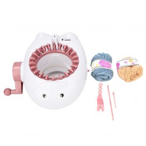 Machine A Tricoter A La Main En Plastique En Forme D'animal, Jouet Pour Enfants, Accessoires (22 Aiguilles) - Neuf