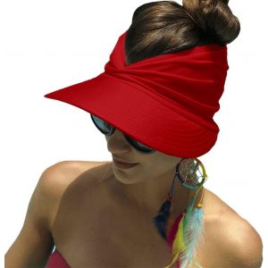 Kalanka-Visiere Casquette Femme,Visière Plage Femme,Chapeau De Soleil Femme,Casquette Femme Ete,Visiere De Protection Pour Voyage Plage - Neuf