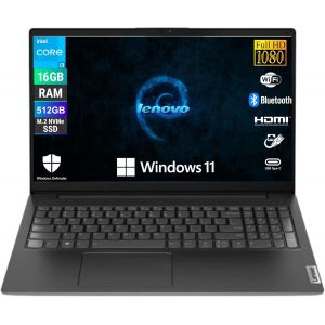 ChenQuanSarl-Ordinateur Portable Pc Portable, Écran 15,6"" Full Hd, Intel I3-1315U 6 Core 3,3 Ghz, Ram 16 Go Ddr4, 512 Go Ssd Nvme, Win 11 Pro - Neuf