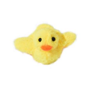 Petit canard jaune poup&eacute;e en peluche battement vibration chat interactif rechargeable - Neuf