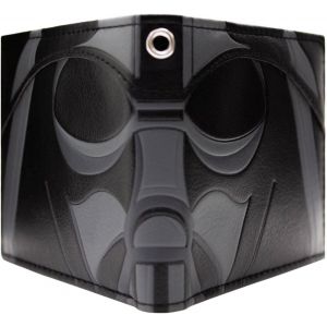 asas-The Empire Strikes Back Star Casque De Darth Vader Wars Rejoins Le Côté Obscur! Portefeuille Bi-Fold Porte-Id & Porte-Cartes,Noir - Neuf
