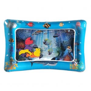 HJLIAN Coussin gonflable pour bebe, coussin d'eau, tapis de vie marine, 60 x 50 cm (type D) - Neuf