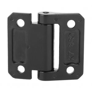 Charniere a torsion robuste noire, ferrures reglables pour porte en verre 3,4/4,4/5,8 N.m, noir 4,4 Nm - Neuf