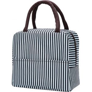 Sac Isotherme, Panier Repas, Glaciere Souple Isotherme, Sac Repas Isotherme, Sac Lunch Box, Petit Sac Isotherme, Sac À Déjeuner Imperméable Isolé, Pour Bureau Voyage Pique Nique (Noir) - Neuf