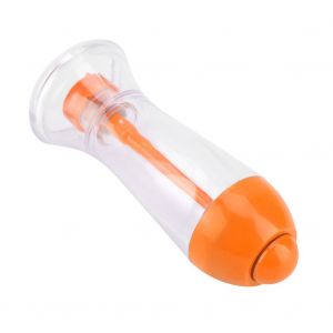 Hjlian Vaporisateur D'huile Anti-Fuite, Vaporisateur De Vinaigre, Burette Pour Barbecue De Cuisine (Orange) - Neuf