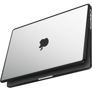 KALANKA-Coque Compatible avec MacBook Pro 14 Pouces M4 M3 M2 M1 Pro/Max 2024-2021 A3112 A3185 A3401 A2918 A2992 A2779 A2442, Cadre en TPU + Anti-Rayures &Eacute;tui de Protection Rigide 14,2"", Transparent M - Neuf