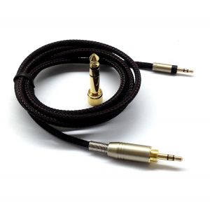 Câble audio de rechange compatible avec casque Sennheiser Momentum,Momentum 2.0,Momentum 3,HD1 2,5 m - Neuf