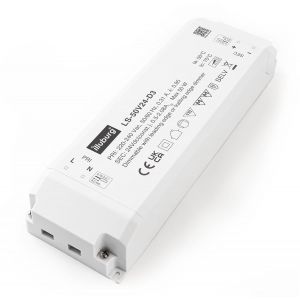 Transformateur LED 24V 12W-50W Variable TRIAC pour Bande Ampoule LED Bloc d'Alimentation Driver - Neuf