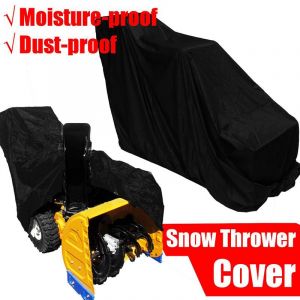 Souffleuse à neige de Couverture 210D Oxford Tissu 153*84*115/64cm, Imperméable à l'eau de chasse-Neige de Bouclier, la Pelle à Neige de la Poussière de Bouclier, coupe-Vent, de la Neige de Protection - Neuf