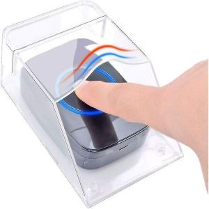 Housse de sonnette transparente et résistante aux intempéries ¿ Sans fil, fixation murale, protection durable pour l'extérieur, accès et visibilité faciles - Neuf