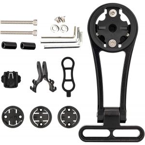 Letnerny-Support Réglable Pour Ordinateur De Vélo De Route, Support Pour Guidon, Support De Vélo Compatible Avec Edge, Wahoo Elemnt, Bryton, Cateye, Caméra Et Lampe - Neuf