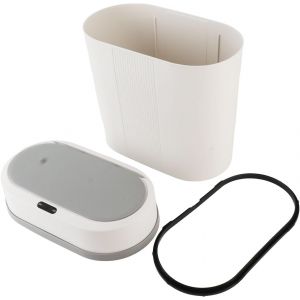 Poubelle Intelligente De 12 L, Poubelle Intelligente, Poubelle Automatique Aliment&eacute;e Par Batterie, Poubelle Intelligente, Conteneur &Agrave; Ordures Automatique Pour Chambre &Agrave; - Neuf
