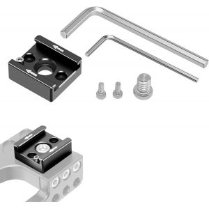 Cold Shoe Mount Adaptateur, Adaptateur Montage De Sabot Froid, Adaptateur De Montage De Chaussure Froide 1/4, Compatible Avec Cam&eacute;ra Cage Microphone Moniteur De Lumi&egrave;re Led,Cold Shoe Mount ([Z1842] - Neuf